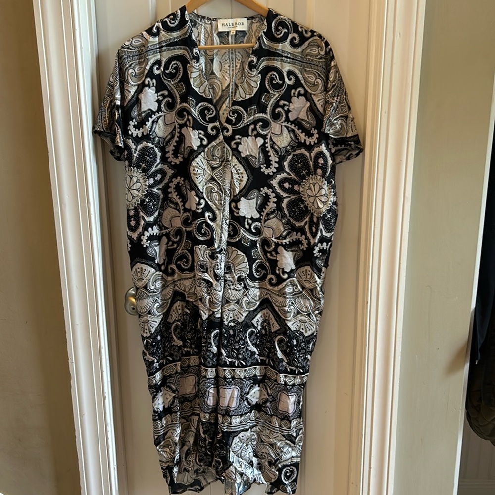 Hale Bob silk blend kaftan